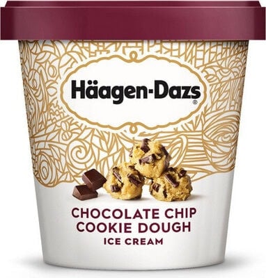 Häagen-Dazs Chocolate Chip Cookie Dough Ice Cream package