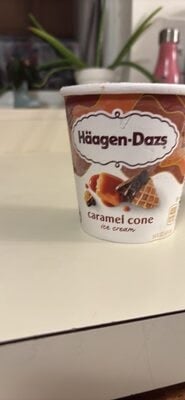 Haagen-Dazs Caramel Cone Ice Cream package