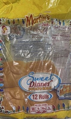 Martin's Sweet Dinner Potato Rolls package