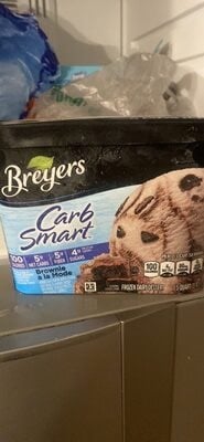 Breyers Brownie A La Mode Frozen Dairy Dessert package