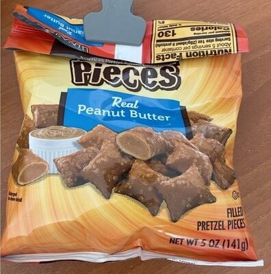 Snyders Of Hanover Peanut Butter Filled Pretzel Pieces package