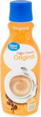 Great Value Original Coffee Creamer packaging