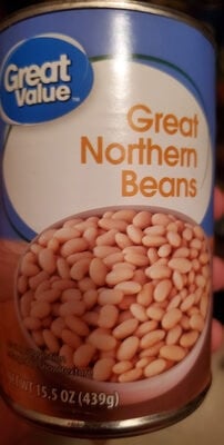 Great Value Great Northern Beans package