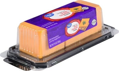 Great Value Sharp Cheddar Cheese Cracker Cuts package