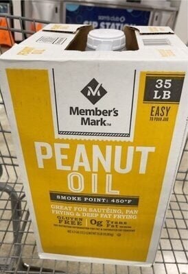 Member's Mark Peanut Oil packaging