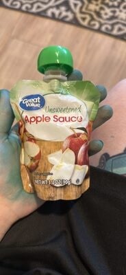 Great Value Unsweetened Applesauce package