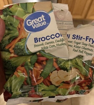 Great Value Broccoli Stir-Fry package