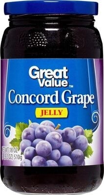Great Value Concord Grape Jelly package