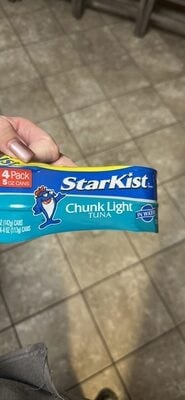 Starkist Chunk Light In Water Tuna package