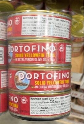 Bella Portofino Solid Yellowfin Tuna In Extra Virgin Olive Oil With Sea Salt packaging
