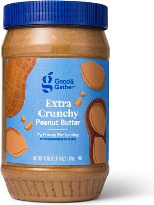 Good & Gather Extra Crunchy Peanut Butter package