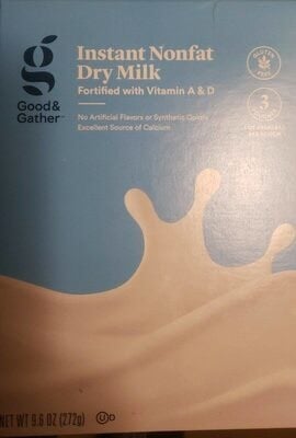 Good & Gather Instant Non- Fat Dry Milk / - ™ package