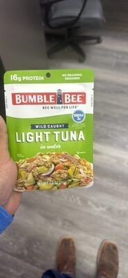 Bumble Bee Wild Caught Light Tuna In Water package