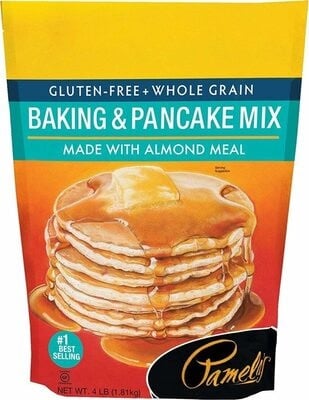 Pamela's Pancake & Baking Mix packaging