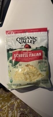 Organic Valley Organic Thick Cut Italian Blend packaging