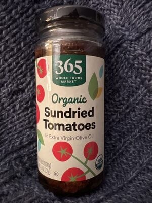365 Sundried Tomatoes In Extra Virgin Olive Oil package