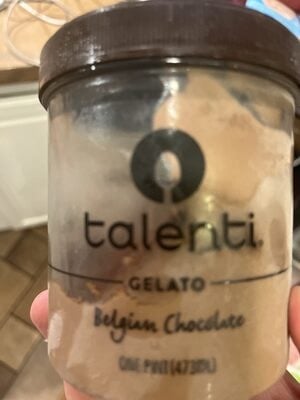 Talenti Belgian Chocolate Gelato package