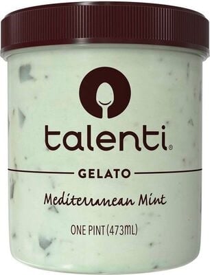 Talenti Mediterranean Mint Gelato package
