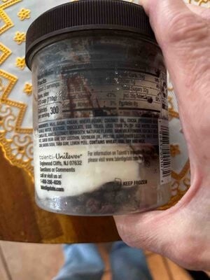 Talenti Vanilla Fudge Cookie Gelato Layers package