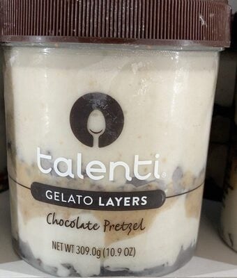 Talenti Chocolate Pretzel Gelato Layers package