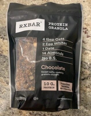 Rxbar Chocolate Protein Granola packaging