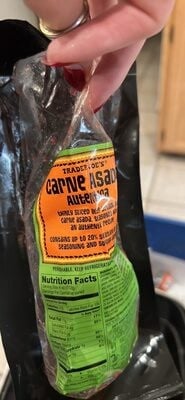 Trader Joe's Carne Asada Autentica packaging