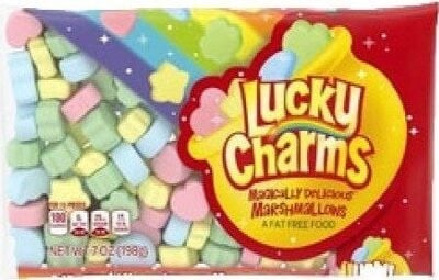 Lucky Charms Magically Delicious Marshmallows package