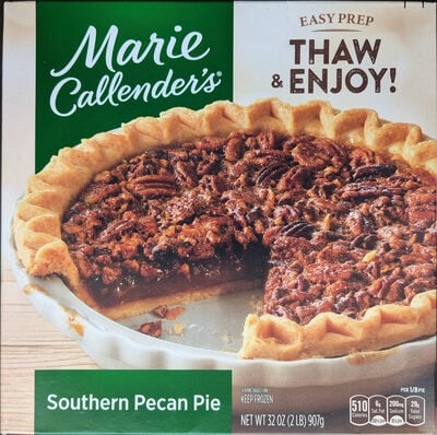Marie Callender's Southern Pecan Pie package