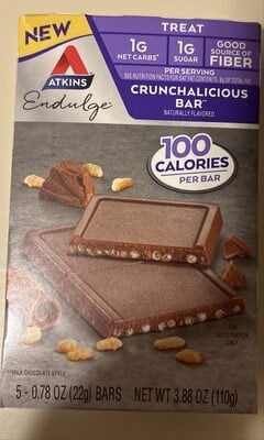 Atkins Crunchalicious Bar package