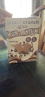Power Crunch Chocolate Lava Flavor High Protein Snack Bars package