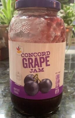 Ahold Concord Grape Jam packaging