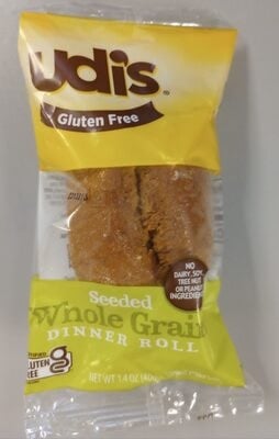 Udi's Seeded Whole Grain Dinner Roll package