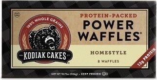Kodiak Cakes Homestead Style Power Waffles package