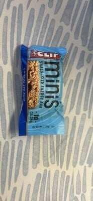 Clif Bar Chocolate Chip Minis Snack-Size Energy Bar packaging