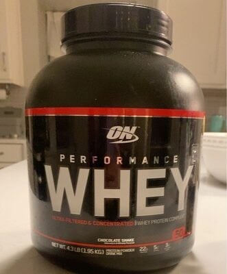 Optimum Nutrition Chocolate Shake Flavored Whey Protein Complex Protein Powder Drink Mix packaging