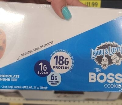 Lenny & Larry's Chocolate Chip The Boss! Cookies package