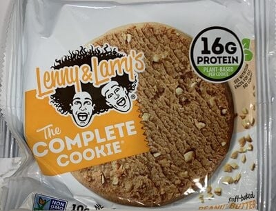 Lenny & Larry's Peanut Butter Plant-Based Cookie package