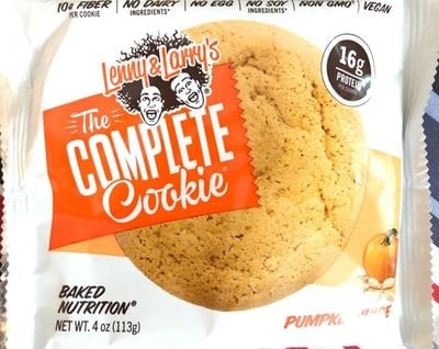 Lenny & Larry's Pumpkin Spice The Complete Cookie package