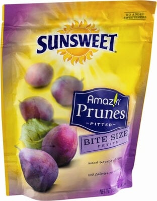 Sunsweet Bite Size Pitted Prunes package