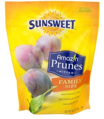 Sunsweet Amaz!n Pitted Prunes package