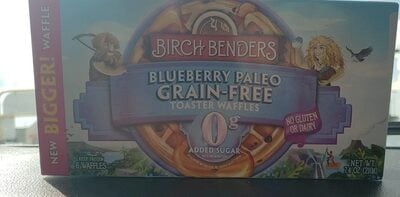 Birch Benders Chocolate Chip Keto Carb Friendly Toaster Waffles package