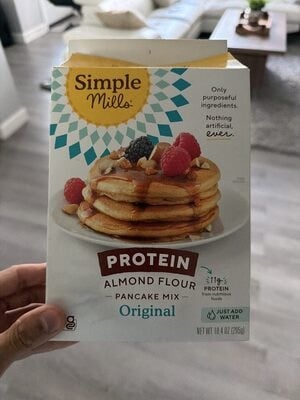 Simple Mills Original Protein Almond Flour Pancake Mix package