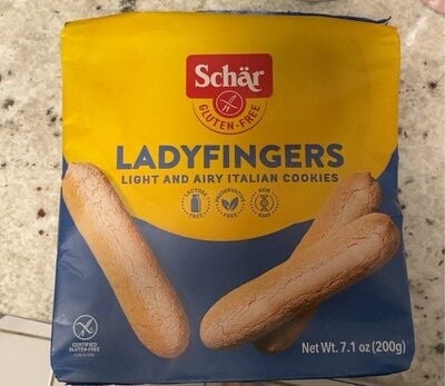 Schar Ladyfingers packaging