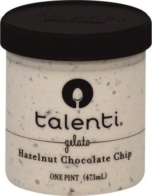 Talenti Hazelnut Chocolate Chip Gelato package