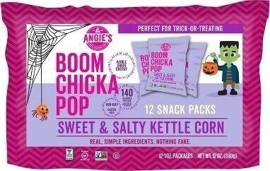 Angie's Boomchickapop Sweet & Salty Kettle Corn package