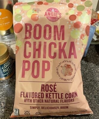 Angie's Boomchickapop Rose Kettle Corn package