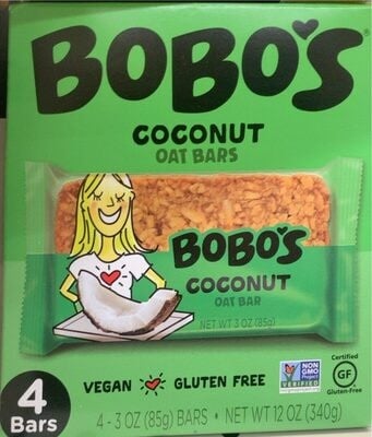 Bobo's Coconut Oat Bars package
