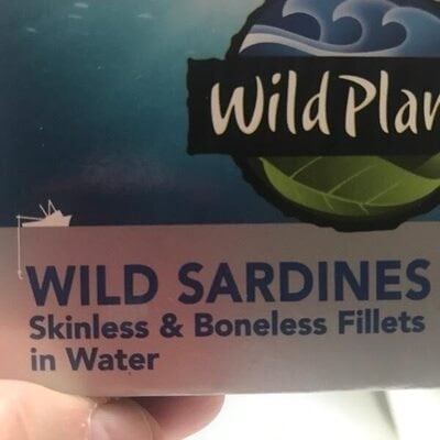 Wild Planet Wild Sardines Fillets In Water package