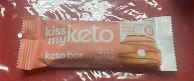 Kiss My Keto Maple Donut Keto Bar package