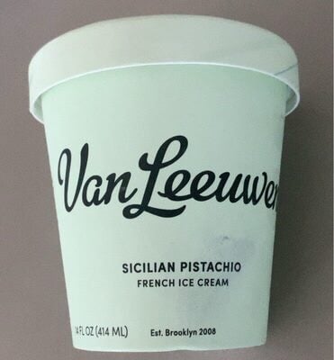 Van Leeuwen Sicilian Pistachio French Ice Cream package